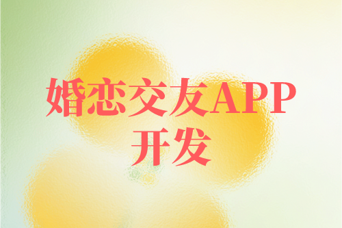 婚戀交友APP開發需要具備的功能
