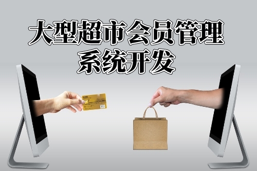 大型超市會員管理系統(tǒng)功能開發(fā)(圖1)