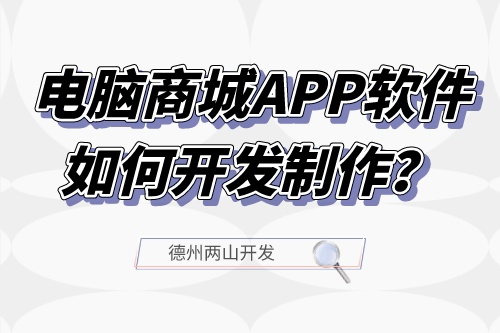 電腦商城APP軟件如何開發制作?
